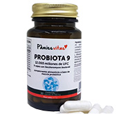 PAMIES VITAE PROBIOTA 9 estomago intestino colon irritable permeabilidad intestinal intestino permeable enfermedad de crohn sindrome candida digestion abdominal gases flatulencia Saccharomyces boulardi 
Lactobacillus acidophilus 
Lactobacillus plantarum
Lactobacillus rhamnosus 
Lactobacillus casei 
Bifidobacterium bifidum 
Bifidobacterium breve
Bifidobacterium longum Streptococus thermophilus 